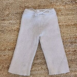 Jamie Kay Morgan Knitted Pant‎ in Gray Size 6-12 Months Unisex - D4